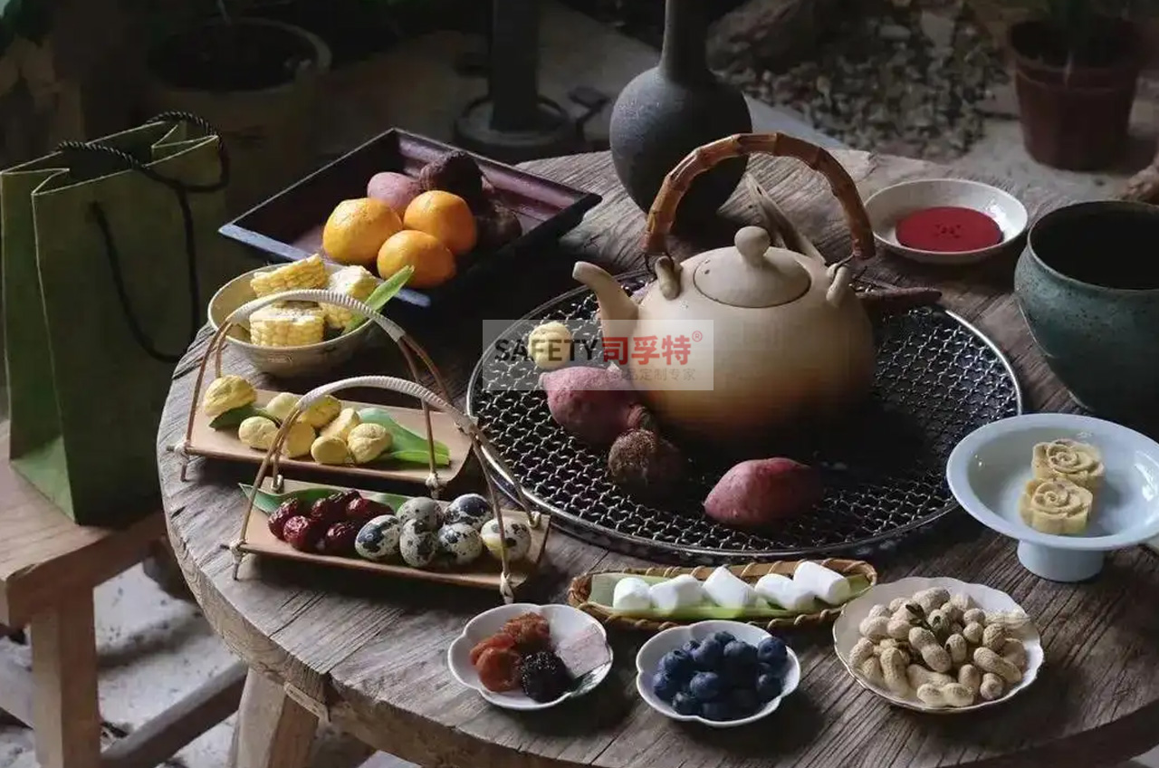 “圍爐煮茶”為什么火？年輕人追捧是有原因的-司孚特圍爐茶桌(圖4)