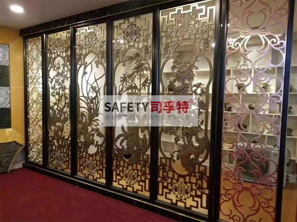 金屬屏風有哪些種類？什么材質的金屬屏風好？[司孚特金屬屏風](圖4)