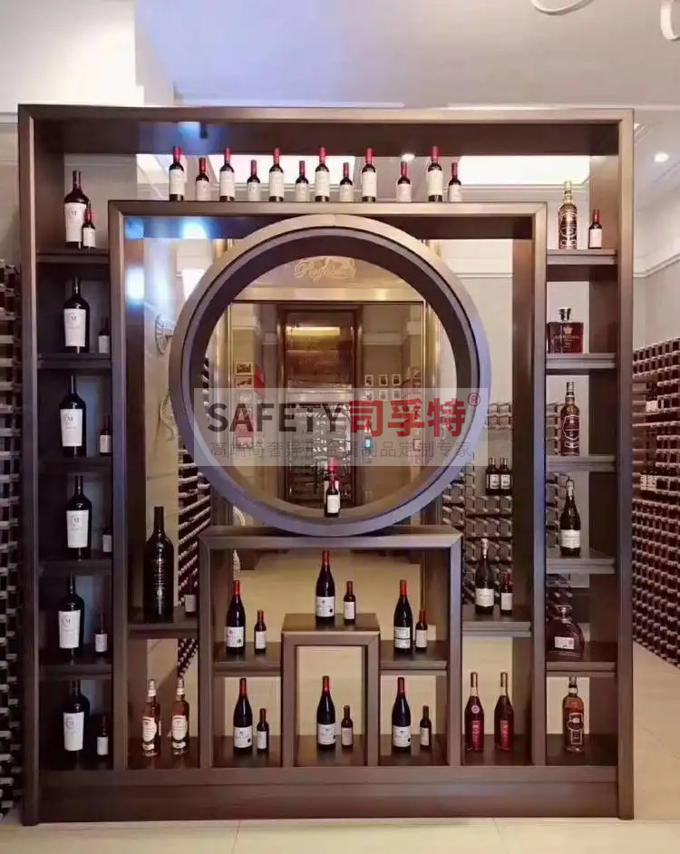酒柜放到哪里合適？什么酒柜顯得高檔？【不銹鋼酒柜(圖2)