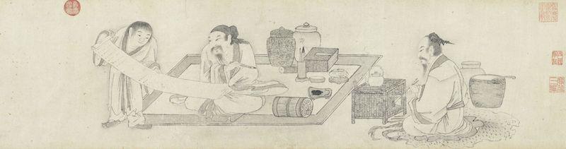 重拾“圍爐煮茶”文化，一起看看故宮藏畫里的“圍爐煮茶”[精制鋼圍爐茶桌](圖11)