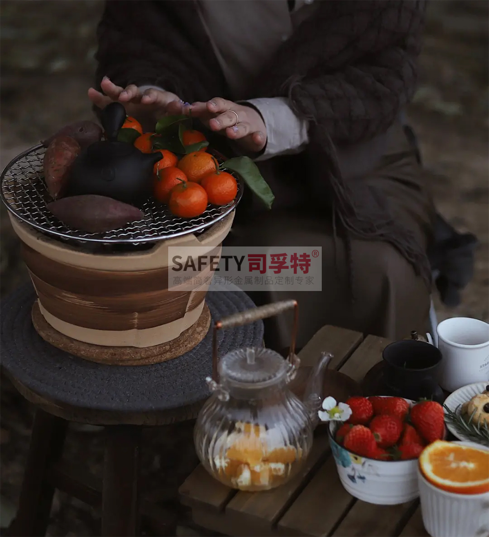 圍爐煮茶小貼士：火災(zāi)、中毒、燙傷需防范[精制鋼圍爐茶桌](圖3)