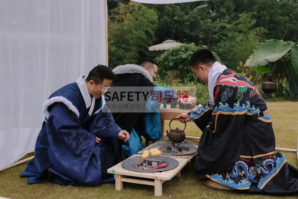 “圍爐煮茶”與非遺相互引流，潮流與文化傳承并不沖突[精致鋼圍爐，炭火爐](圖2)